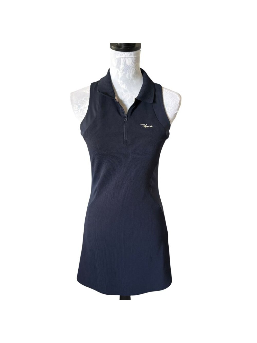 Macade Golf Concept Dress Sleeveless Womens Navy Blue Small